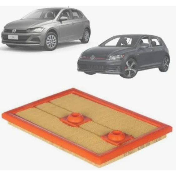 Filtro Ar Motor Volkswagen A3 Golf Jetta T-Cross Virtus 1.4 TSI ARL6074 Tecfil