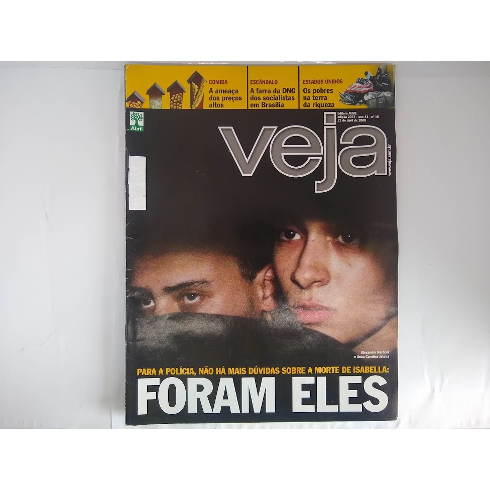 Revista Veja Ano 2008: Foram Eles