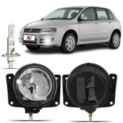 Farol Milha Fiat Stilo 2008 2009 2010 2011 + Lampada