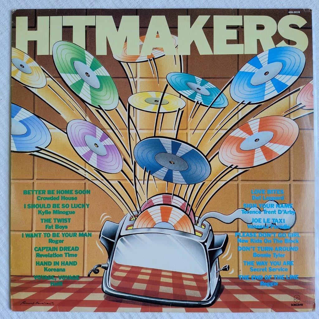 LP: Hitmakers - Crowded House; Kylie Minogue; Fat Boys; Roger; Revelation Time; Koreana; Haiti; Def