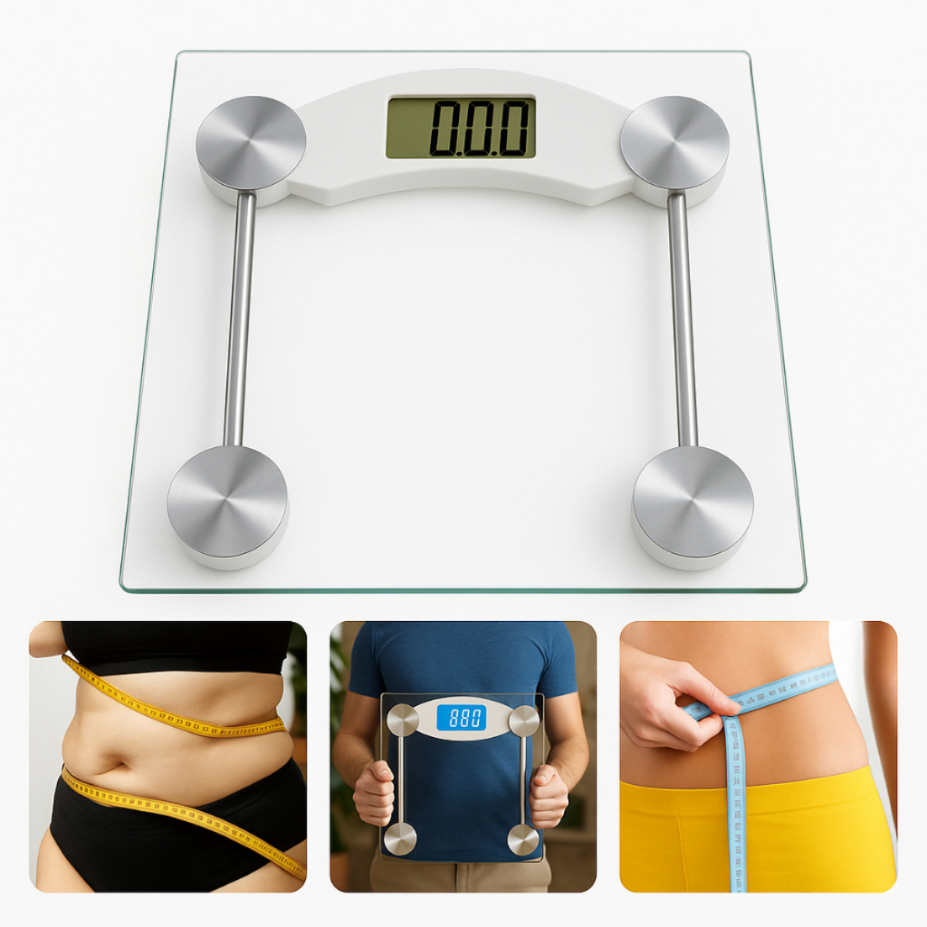Balança Tecnológica Digital Corporal Para Banheiro Aguenta Até 180kg