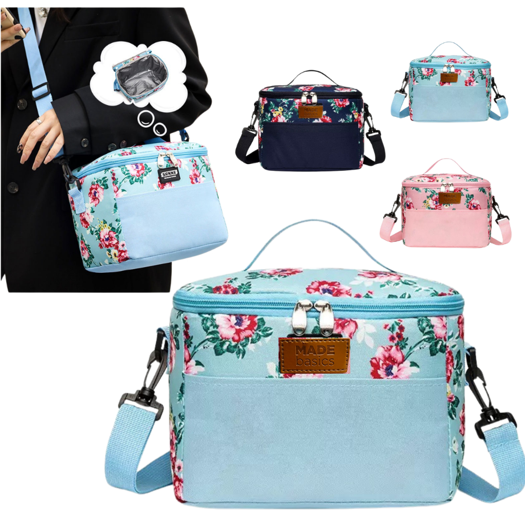 Bolsa Térmica Fitness Marmita Lancheira Porta Marmita para Feminina Infantil Menina