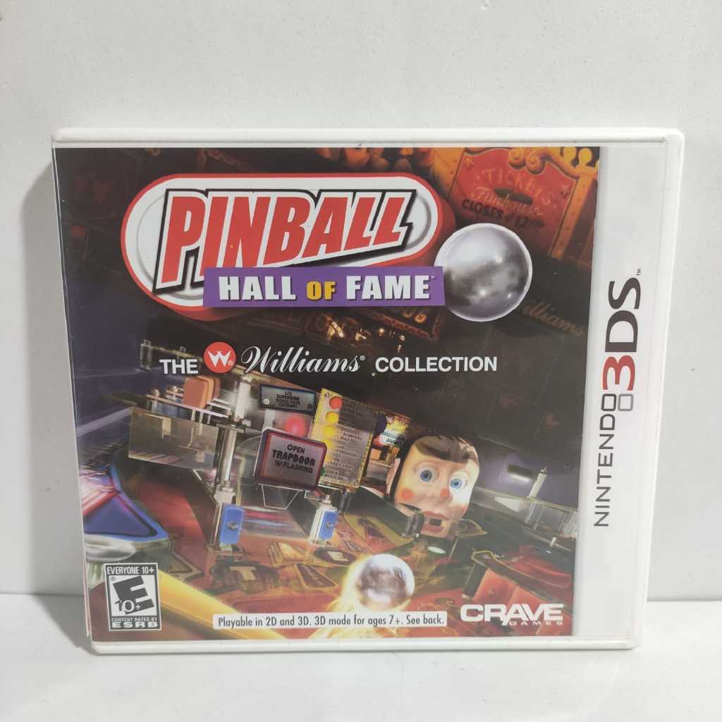 Pinball Hall of Fame The Williams Collection NIntendo 3Ds Original