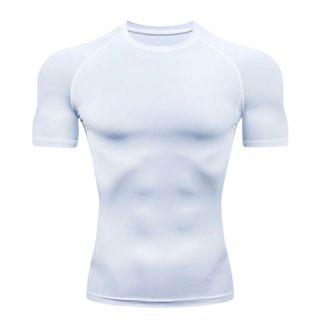 Camisa Camiseta de Compressão Academia Esporte Exercícios LISA BÁSICA RASH GUARD em Oferta na Shopee