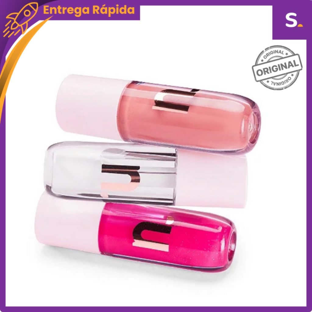 Gloss Labial Lip Maximizer – Volume Instantâneo e Brilho Hidratante - Nina Makeup