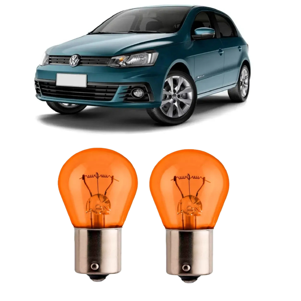 Par Lampada Pisca Seta Farol Gol G7 2016 2017 2018 2019