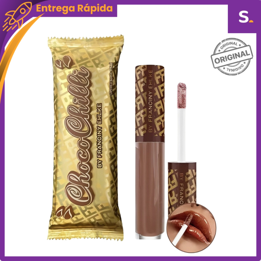 Gloss ChocoChilli Edição Limitada Hidratação Efeito Plump - Fran by Franciny Ehlke