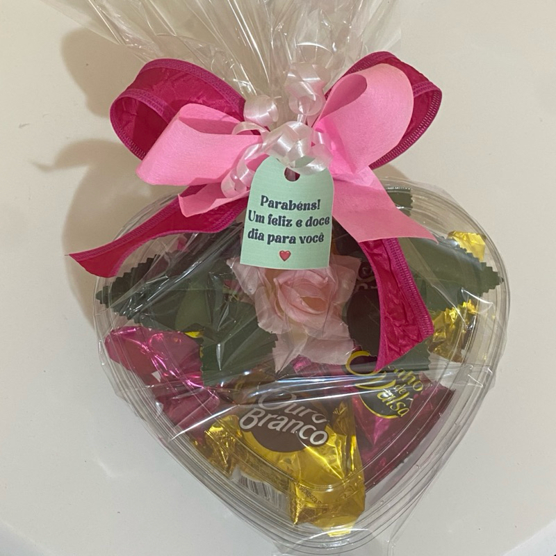 Caixa para Presente com bombons