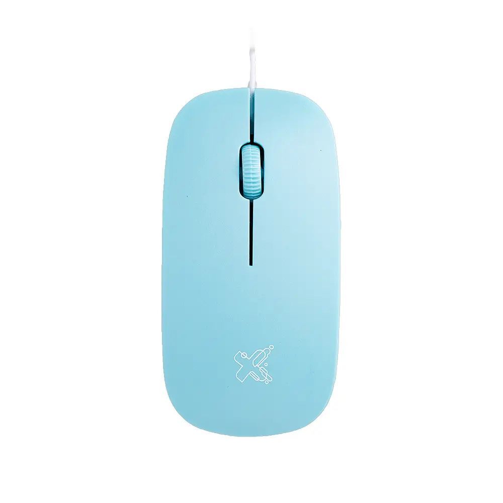 Mouse Maxprint Surface, 1200DPI, 3 Botoes, USB, Azul - 60000137