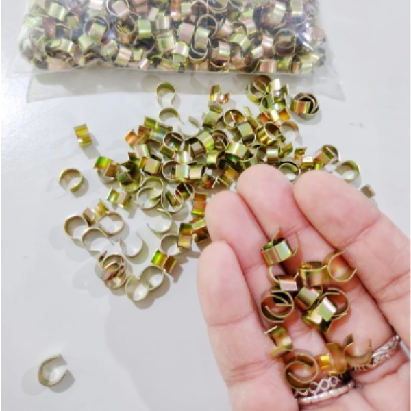 Anilhas Para Confecção de Laços Pet  - 1 pacote (1.000un)