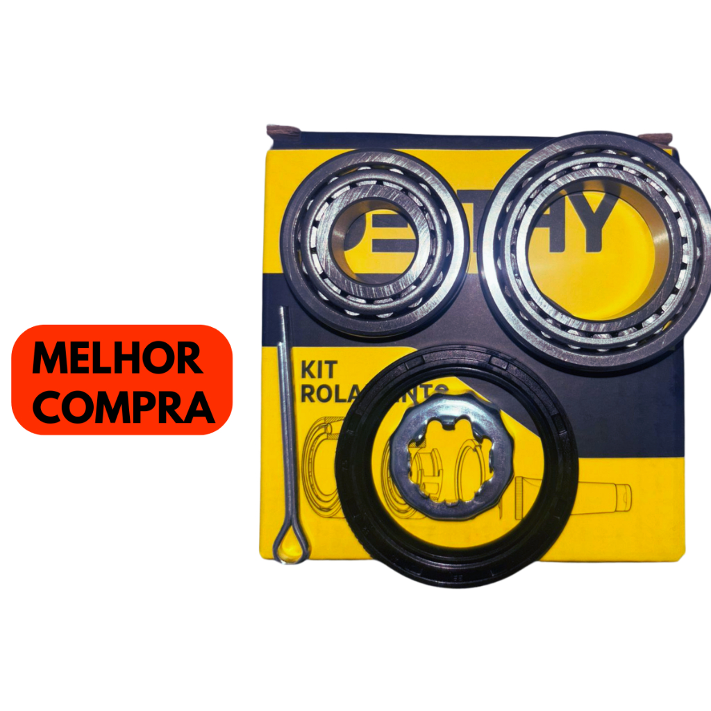 Kit de Rolamento De Roda Traseira Volkswagen Gol/ Fox/ Golf/ Saveiro 1984 á 2020