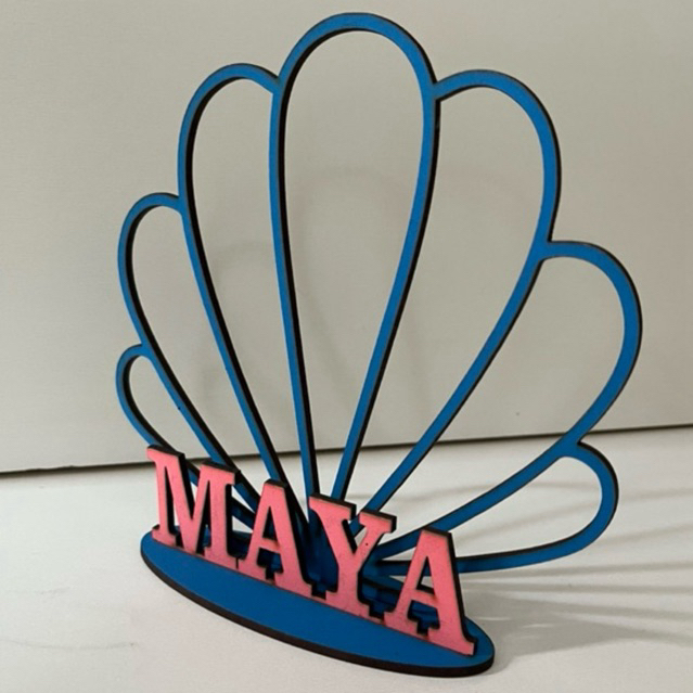 Centro de Mesa Fundo do Mar Sereia Personalizado Festa Sereia em Oferta na Shopee