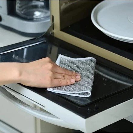 DAGUAN Pano De Limpeza De Arame Metálico Malha Não Oleosa Fogão De Cozinha Prato & Panelas Em Vez De · foto 2