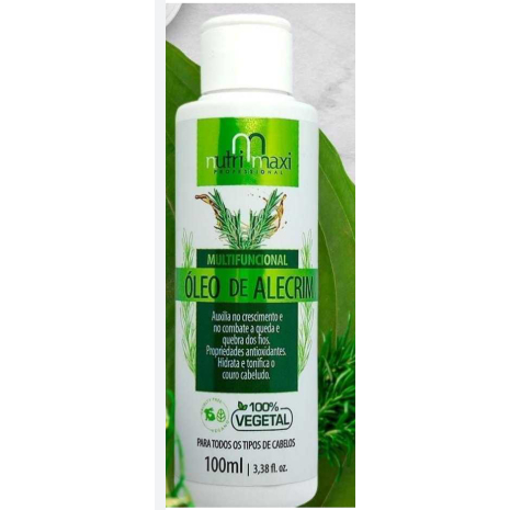 Óleo De Alecrim Multifuncional 100% Vegetal - Nutri Maxi