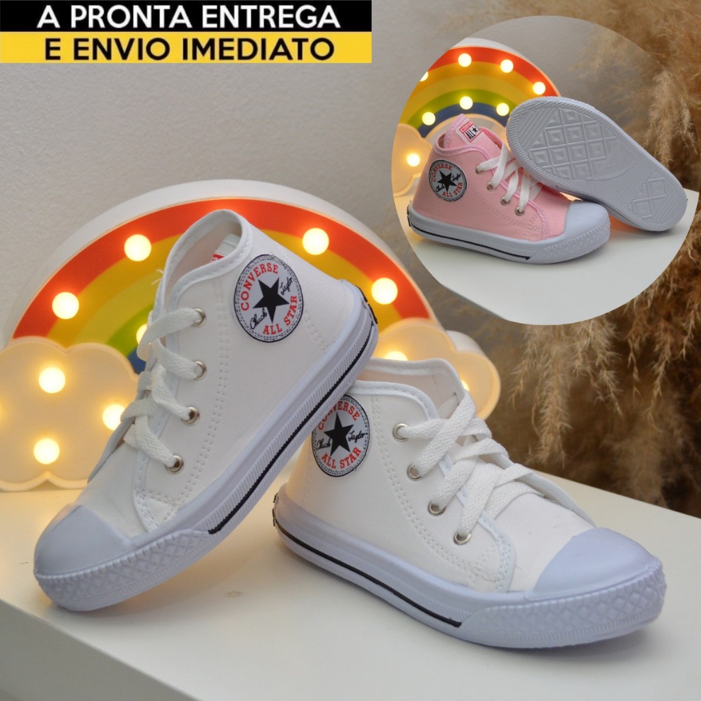 Tênis All Feminino Masculino Infantil Baby Macio Leve e Confortável Para Passeio Escolar Promoção
