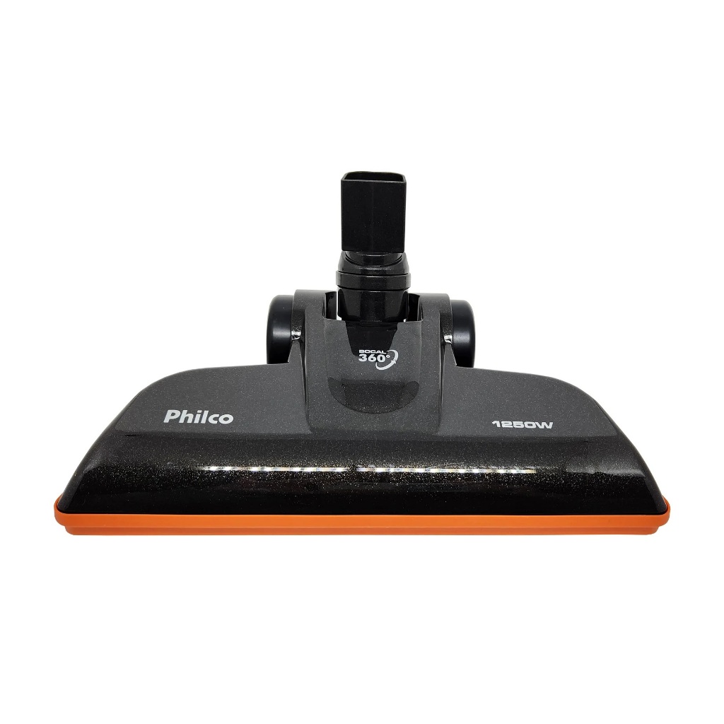 Bocal Ciclone Force Original Aspirador de Pó Philco 1250W Acessorio 360 Laranja