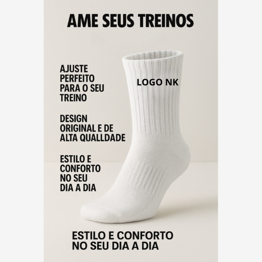 Kit Meias Esportivas Premium