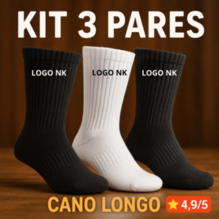 Kit Meias Esportivas Premium em Oferta na Shopee