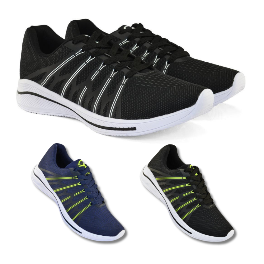 Tênis Masculino Esportivo/Casual Ideal para Atividades Físicas e Uso Diário - Confortável com Solado Leve e Macio