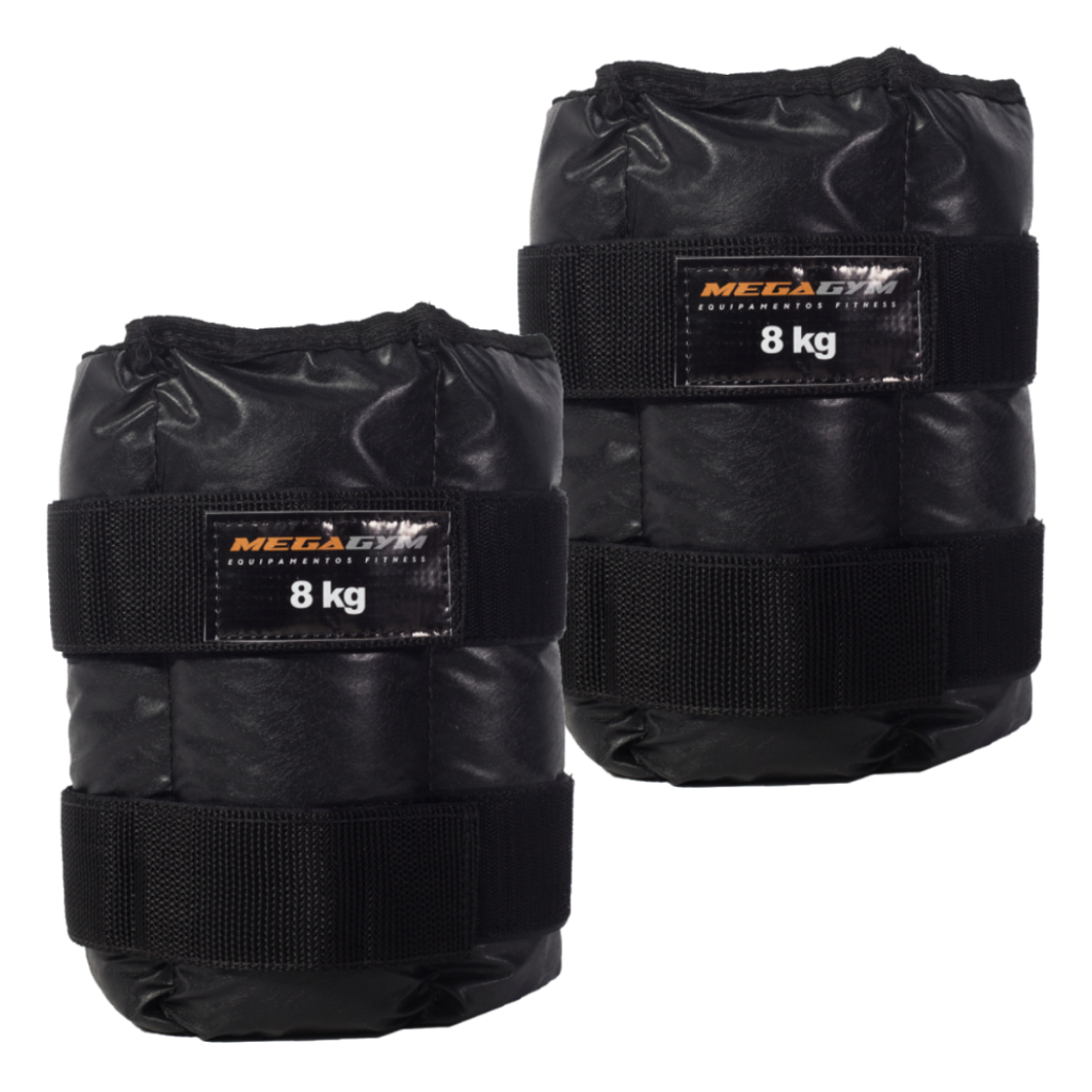 Caneleira De Peso Tornozeleira 8kg Musculação Ginastica Exercícios Treino Profissional Academia em Oferta na Shopee