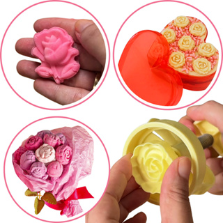 Ejetor Molde Rosas Para Massas Brigadeiros e Doces Blue Star Docinho Gourmet Dia Dos Namorados em Oferta na Shopee