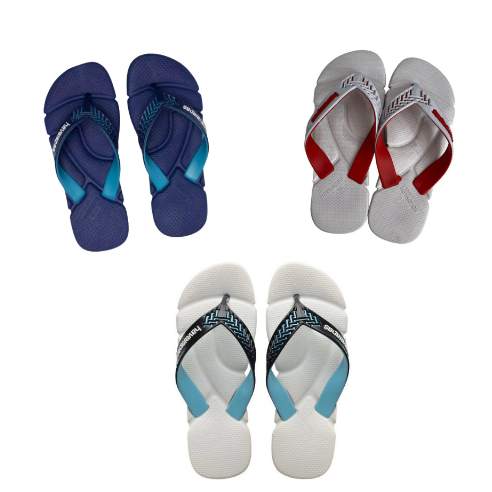 kIT 3 PARES Chinelo Sandalia Masculina Casual power Macia Ortopédica Super Leve clasica
