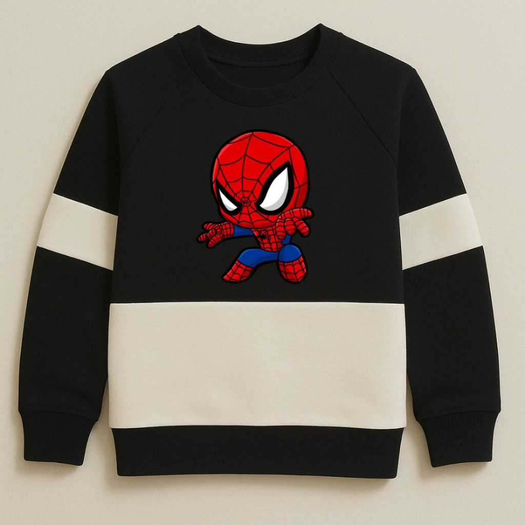 Moletom Infantil Menino Homem-Aranha Flanelado Inverno Quentinho