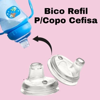 Bico Refil Para Copo Com 2/4 Unidades Cefisa em Oferta na Shopee