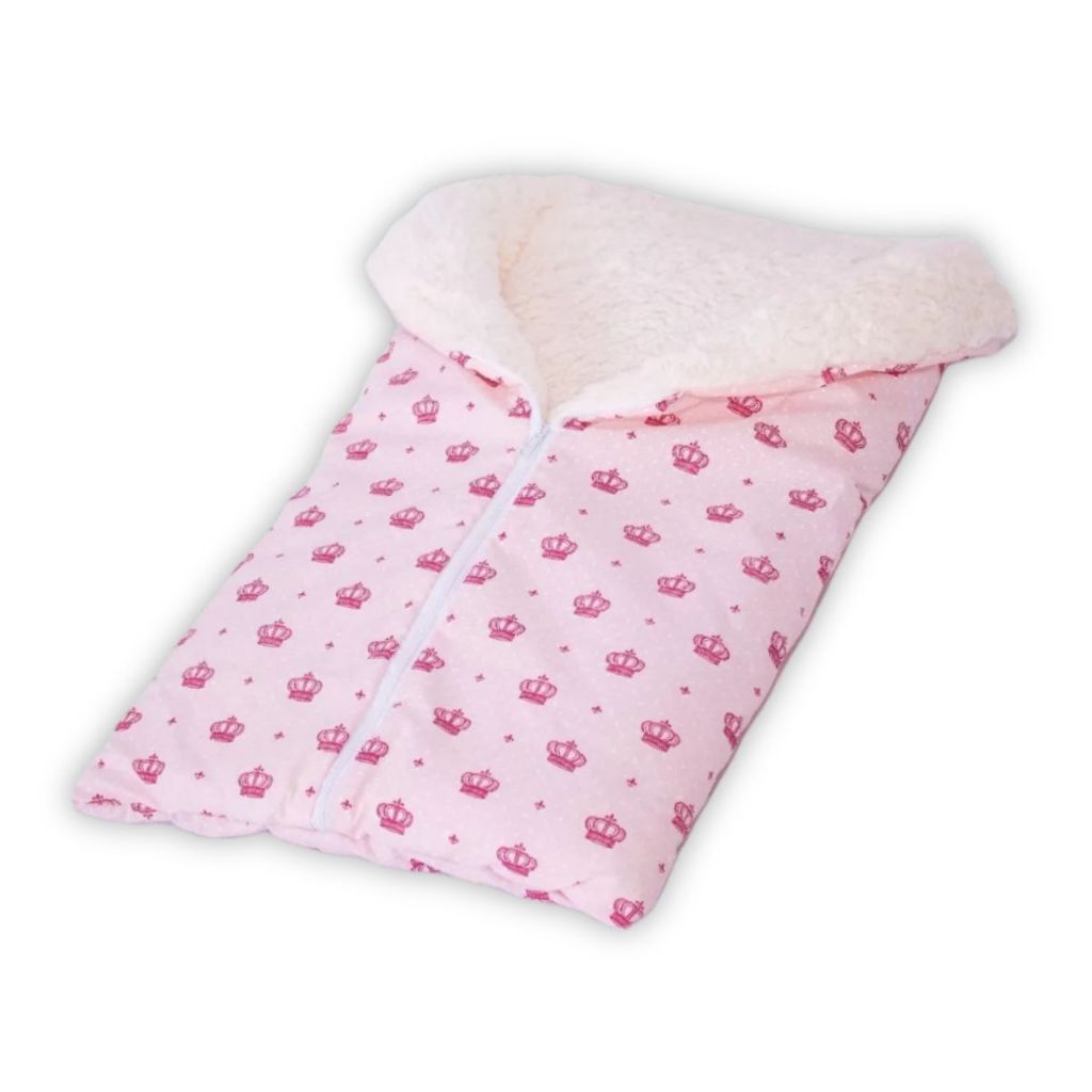 Saco De Dormir Para Bebê - Saco De Dormir De Sherpa - Porta Bebê Com Zíper Menino Menina - Casulo Para Bebê