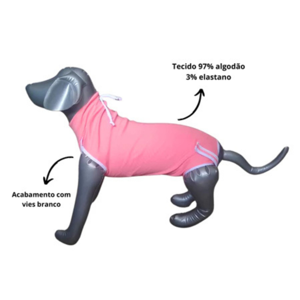 Roupa Pos Cirúrgica Para Castração com Velcro Fêmea em Oferta na Shopee