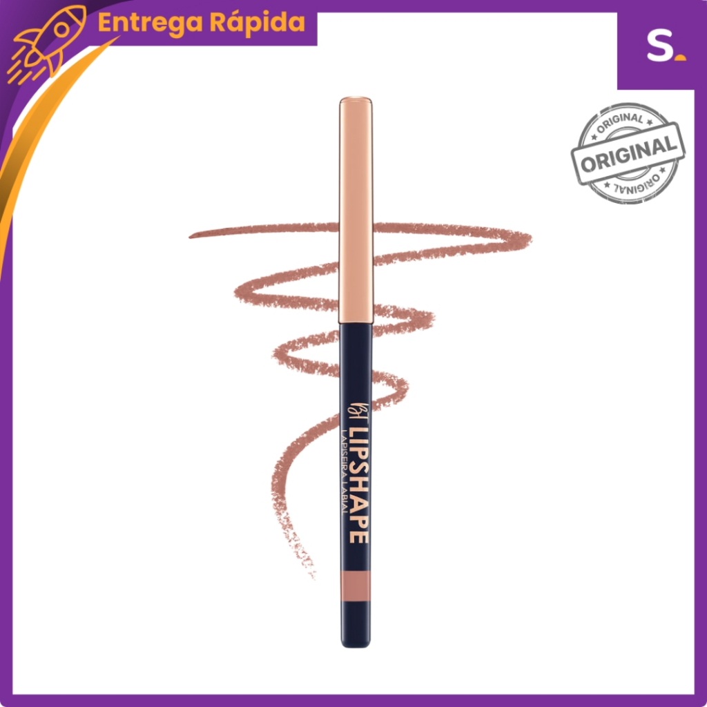 BT LipShape Beige Camel – Lapiseira Labial - Duração e Acabamento Matte - Bruna Tavares