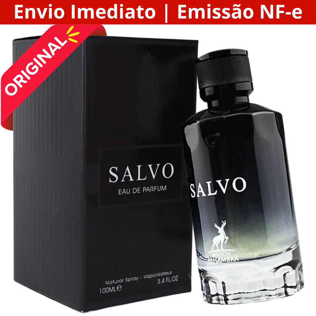 Perfume Árabe Salvo Eau de Parfum Maison Alhambra 100ml Original