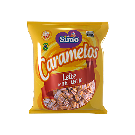 Bala Caramelo Leite Simonetto 500g | Doce Cremoso para Festa, Brindes e Revenda
