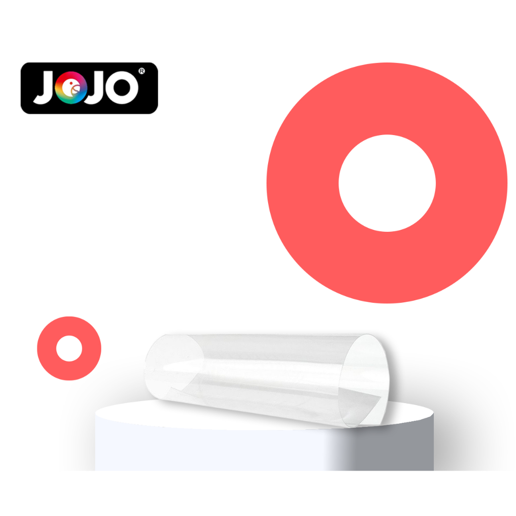 ACETATO PVC 100 FOLHAS - A4 (21x30cm) | Espessura 0,20mm | Alta Qualidade, Transparência e Resistencia - JOJO