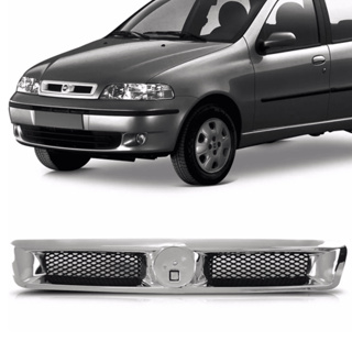 GRADE DO RADIADOR PALIO SIENA STRADA WEEKEND FIRE 2001 A 2007 (CROMADA) em Oferta na Shopee