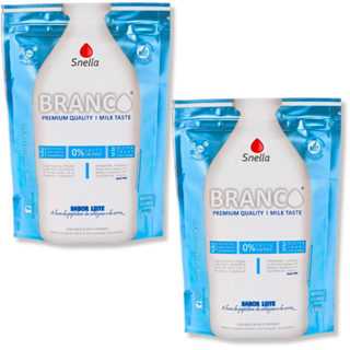 Kit 2 Leite em Pó O Branco APLV Sem Lactose Caseína Glúten Com Fibras 336g Receitas Snella Arroz em Oferta na Shopee