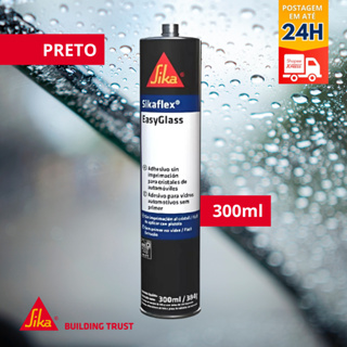Cola Parabrisa - Sikaflex® EasyGlass 300ml Preto - SIKA em Oferta na Shopee
