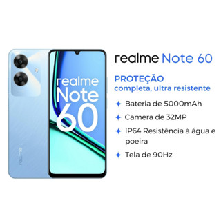 Realme Note 60 | 64GB/128GB | 3GB/4GB RAM | 5000mAh | IP64 | Dual SIM