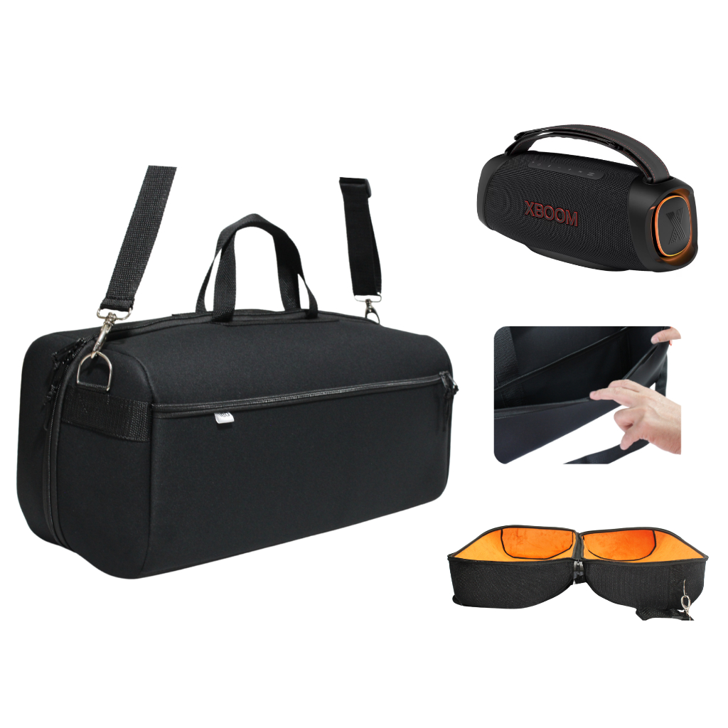 Capa Bolsa Case Para Alto Falante LG Xboom Xg8t - Impermeàvel Com Bolso