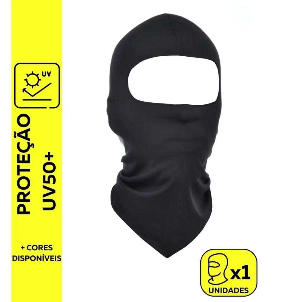 Balaclava Touca Ninja Gorro Térmico Proteção UV50+ Snugg