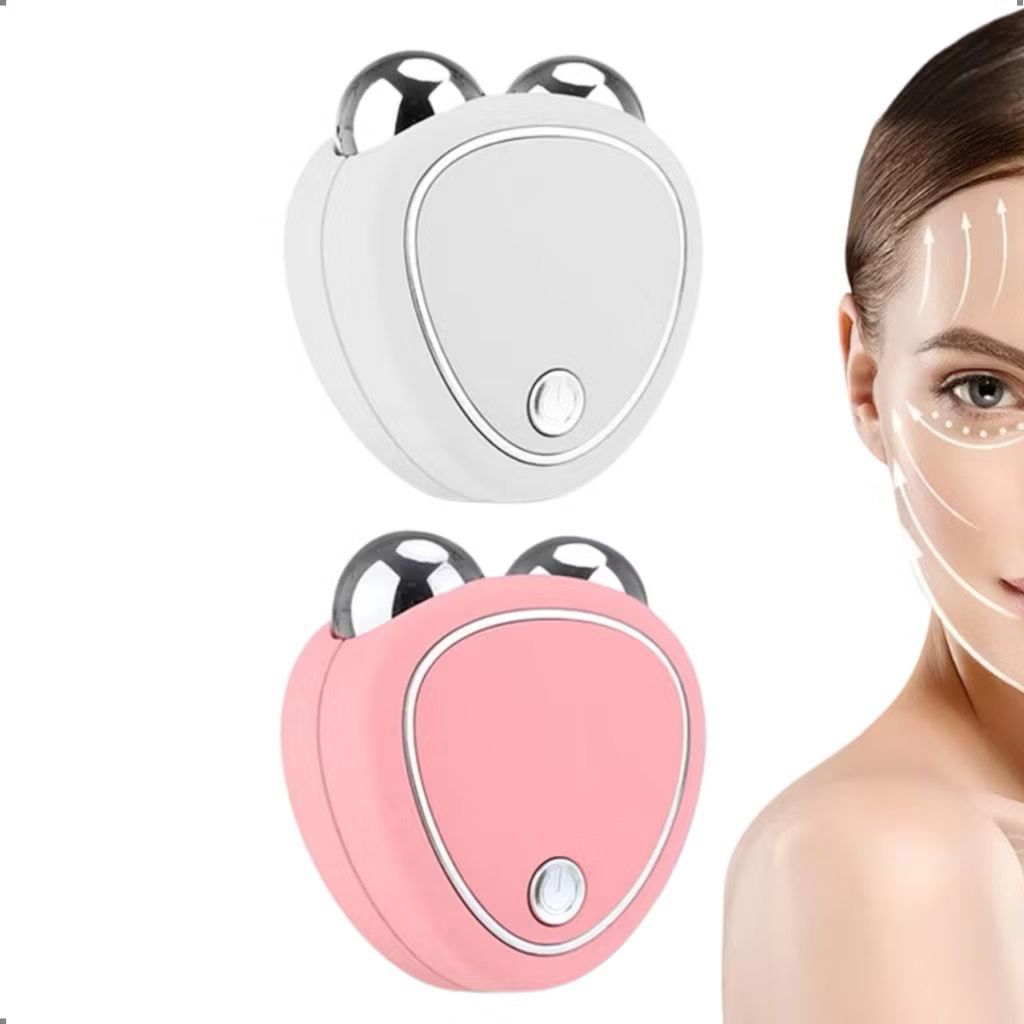 Massageador Facial Tonificação Microcorrente Elétrico Skin Care Vibração Dispositivo Massagem
