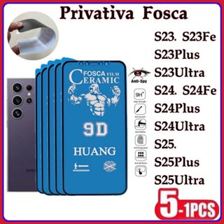 Película Privativa Fosca Anti-Spy Matte Cerâmica Hidrogel Samsung S23 S23PLUS S23FE S24 S24PLUS S24ULTRA S25 S25Plus em Oferta na Shopee