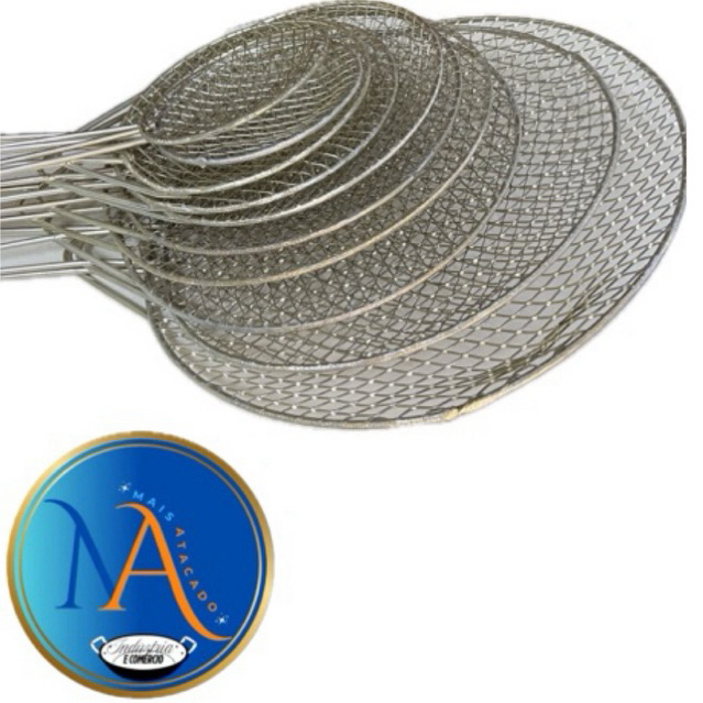 Escumadeiras para Fritura N20 ao N28 tela expandida