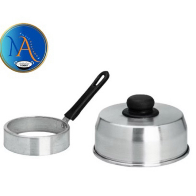 kit 2 Peças Abafador de Hambúrguer mais modelador de ovo