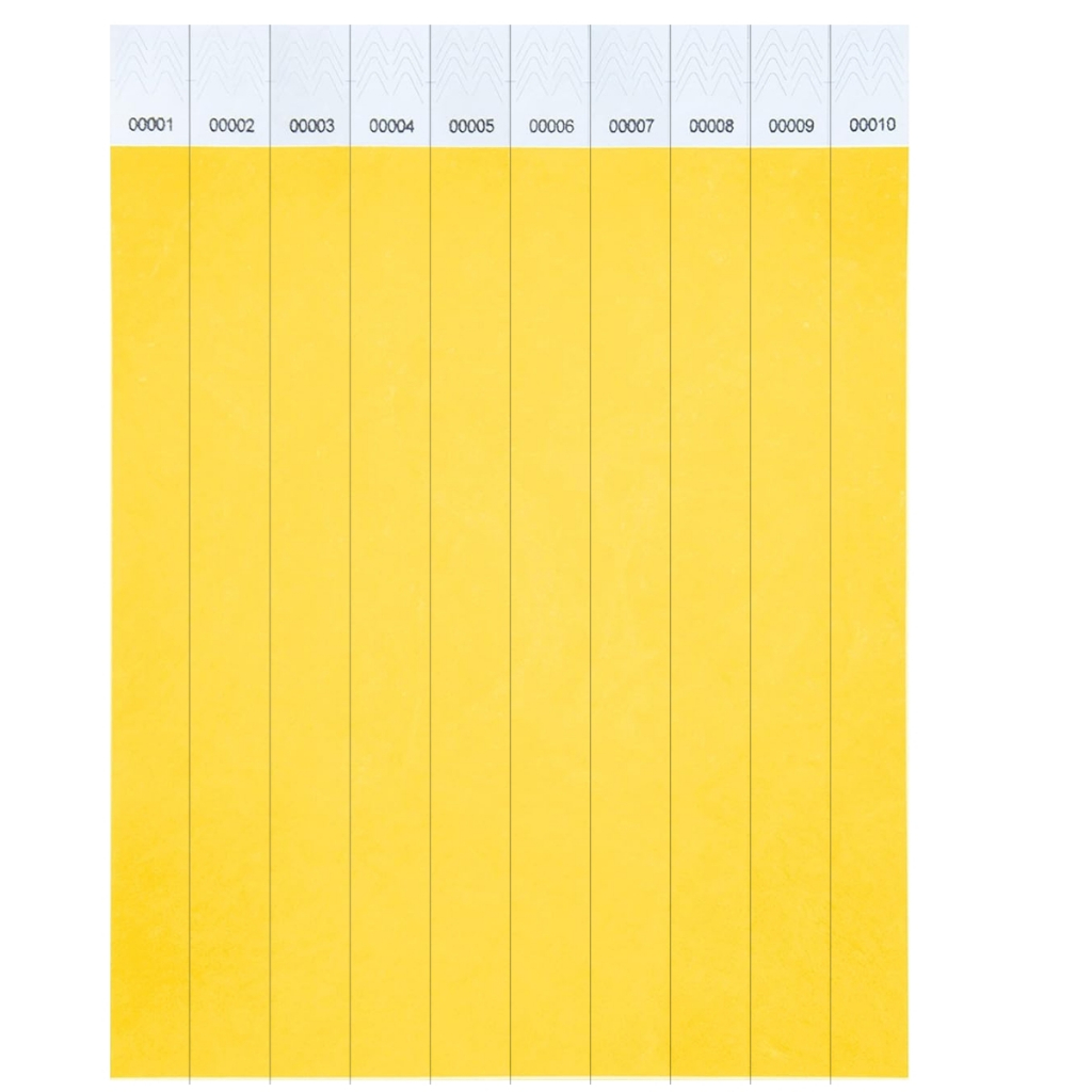 1000 Pulseiras de Identificação Para Eventos Festa Balada Liso Sem Identificação Alta qualidade em Oferta na Shopee