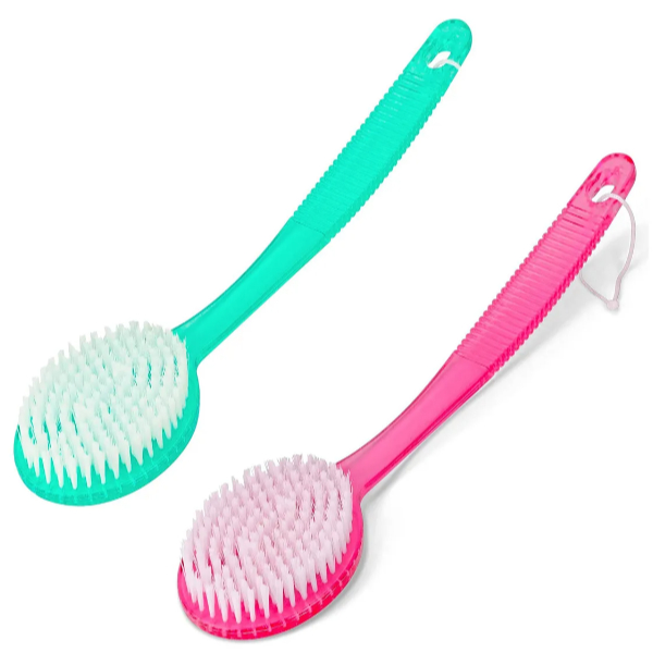 Escova para Banho Cabo Longo Lava Costas cores sortidas 34 cm em Oferta na Shopee
