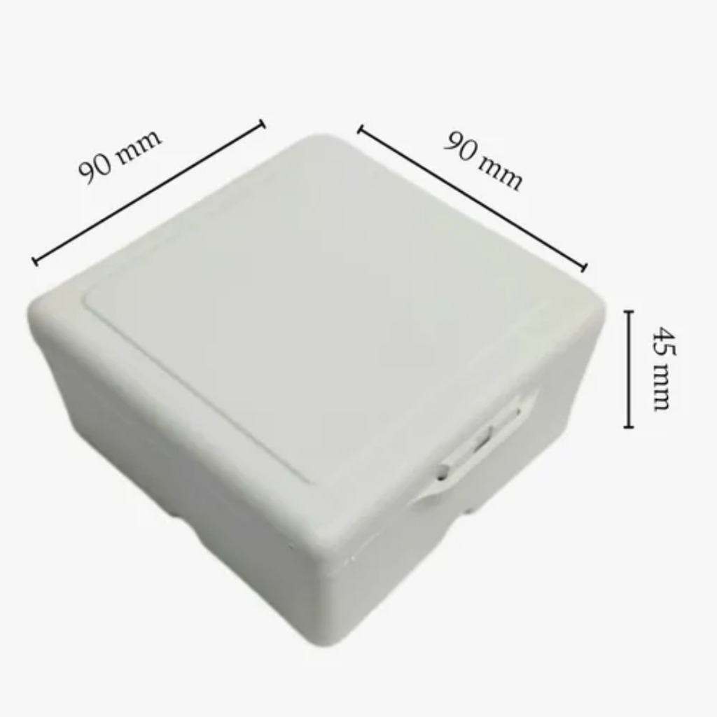 Kit Bateria 9V + Clip de Conector para Bateria 9V + Caixa Organizadora