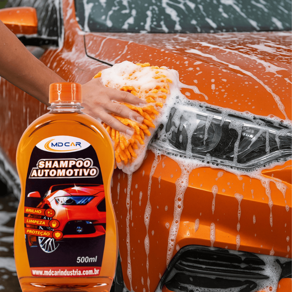 Shampoo Automotivo– Neutro Concentrado 500 ml - Md Car - BRILHO INTENSO E PROTEÇÃO DURADOURA! 💥 em Oferta na Shopee