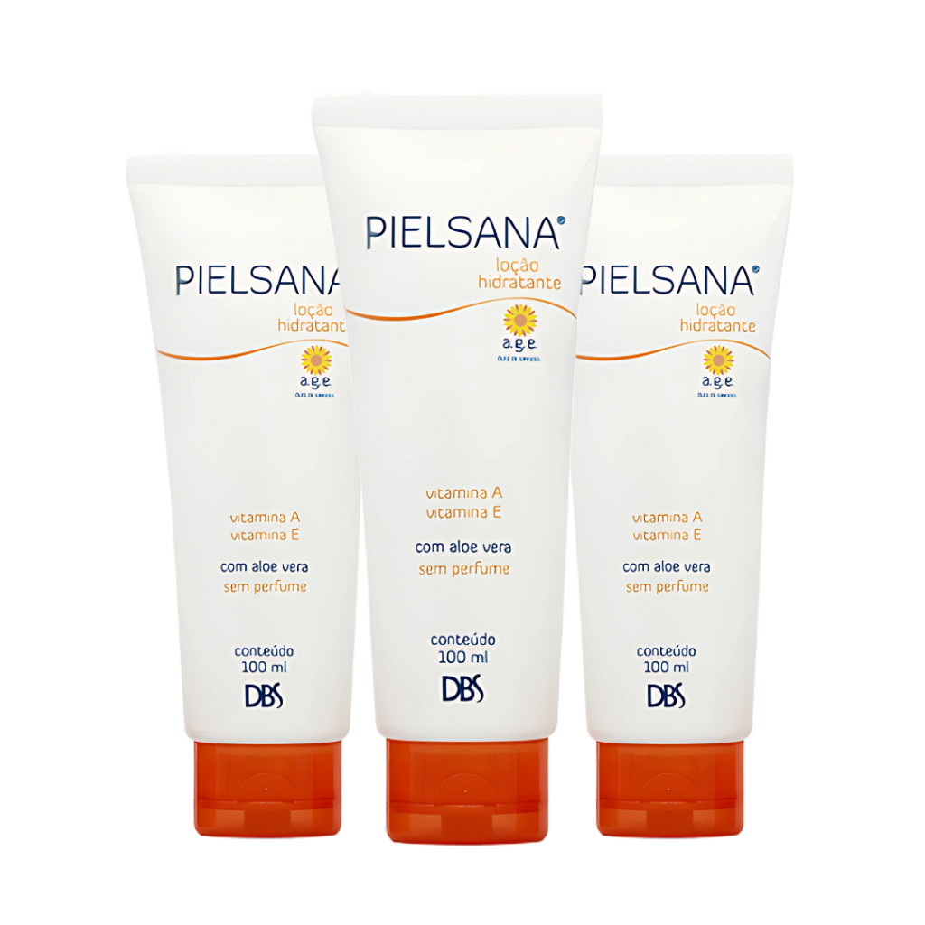 Kit 3 Pielsana Loção Hidratante Age Bisnaga 100ml (1) Dbs