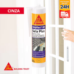 Vedação e Colagem Sikaflex®-101 Sela Plus - Branco - Selante Flexível de Poliuretano - SIKA